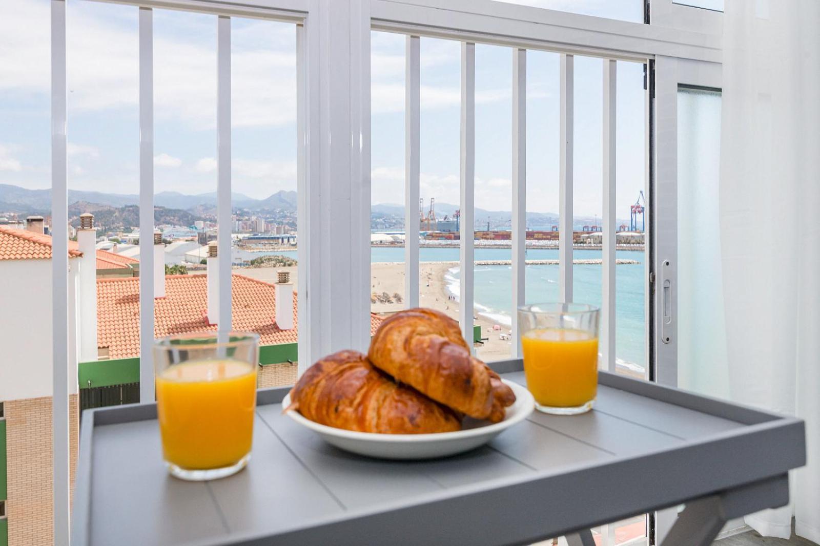 Impresionante Vista Al Mar - Elegante Apartamento Малага Екстер'єр фото