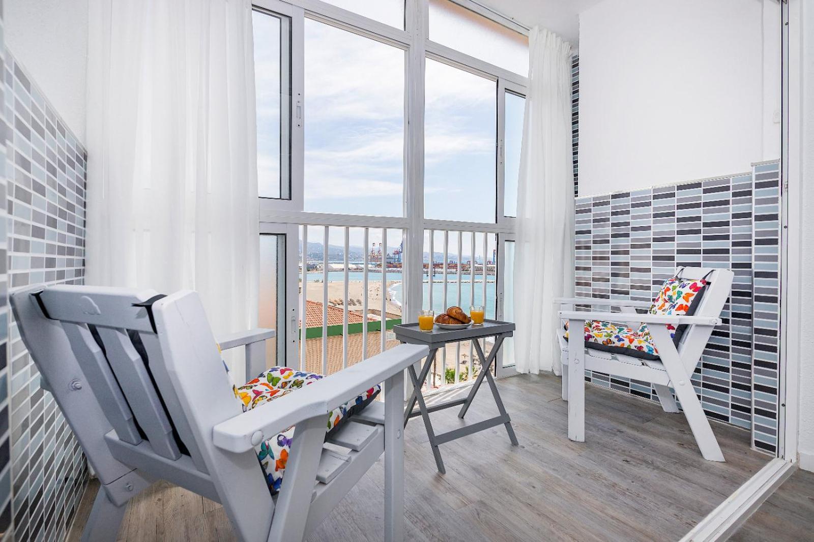 Impresionante Vista Al Mar - Elegante Apartamento Малага Екстер'єр фото