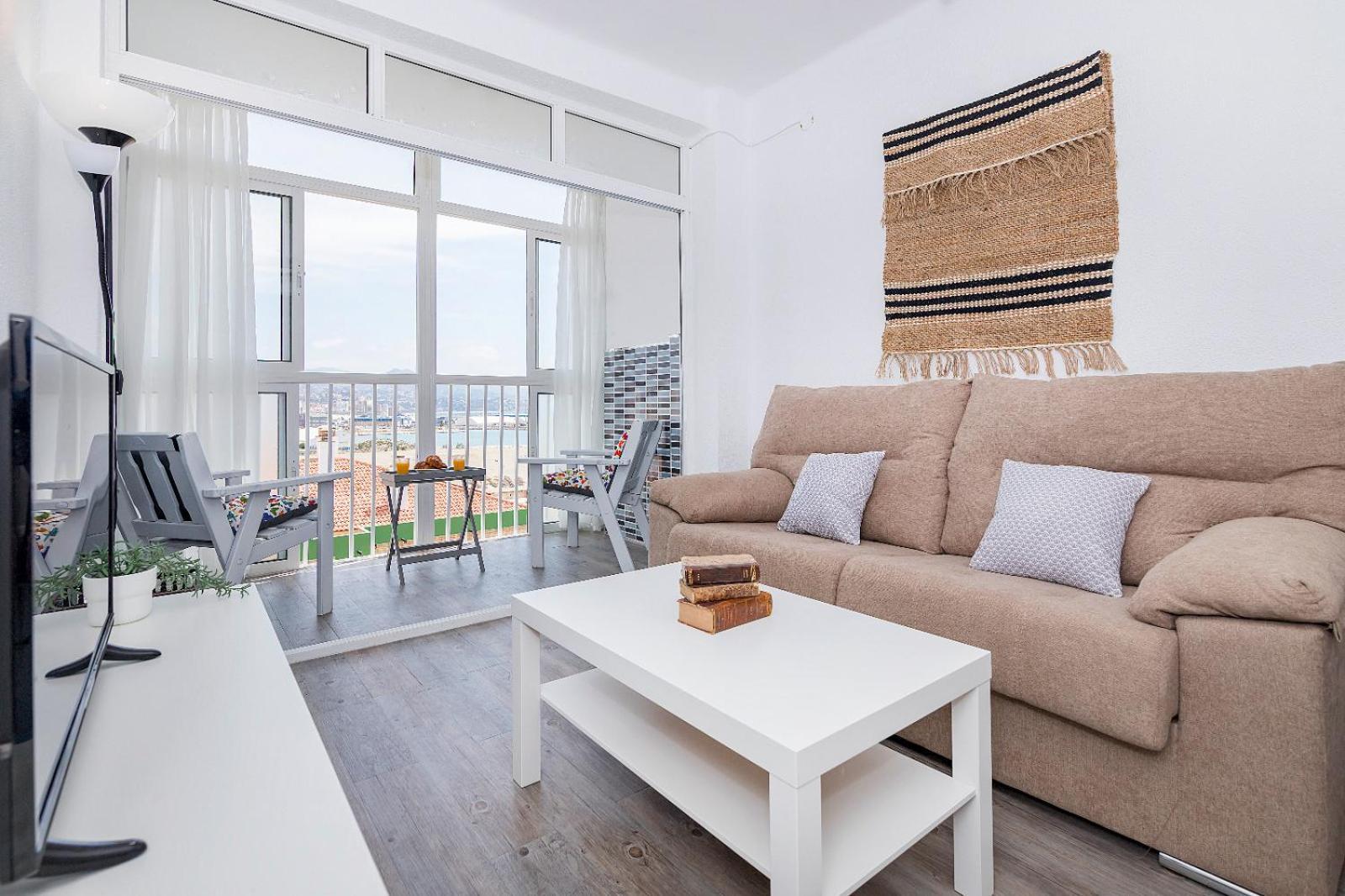 Impresionante Vista Al Mar - Elegante Apartamento Малага Екстер'єр фото